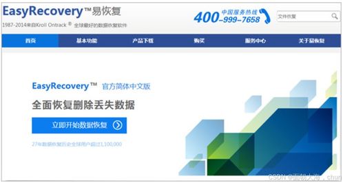 EasyRecovery2025中文绿色版 神奇的数据恢复与存储支持软件